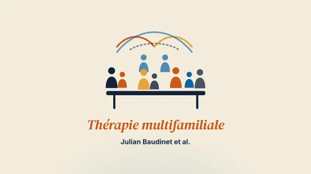 Le regard des équipes cliniques sur le changement en thérapie multifamiliale de l’anorexie mentale à l’adolescence : une étude qualitative