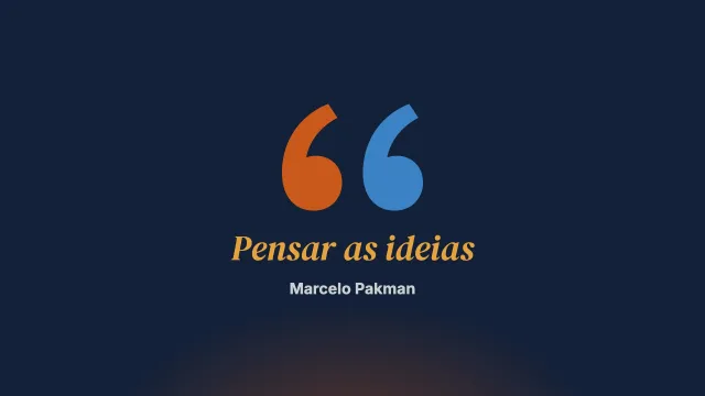 Ecologia das ideias. Pensar as ideias