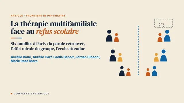 La thérapie multifamiliale face au refus scolaire à l’adolescence : le point de vue des jeunes et de leurs parents