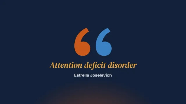 The couple relationship with a partner who has attention deficit disorder, with or without hyperactivity (part 2)