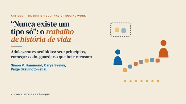 “Nunca existe um tipo só”: avaliação realista de métodos mistos de um trabalho de história de vida de baixa intensidade voltado para adolescentes