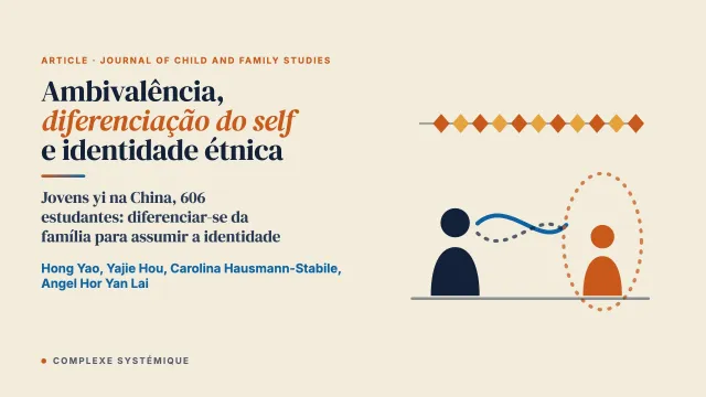 Ambivalência intergeracional, diferenciação do self e identidade étnica: um estudo de métodos mistos sobre a socialização étnica familiar