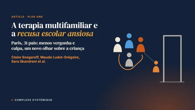 A terapia multifamiliar ajuda pais de adolescentes com recusa escolar ansiosa? Uma abordagem qualitativa