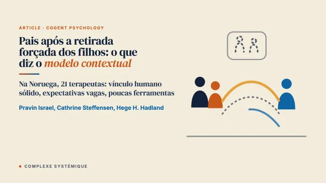 Acompanhar em terapia familiar pais após a retirada forçada dos filhos: o que nos diz o modelo contextual?