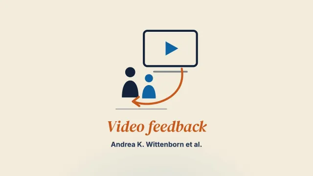 Effects of adding video feedback to emotionally focused therapy supervision: A concurrent multiple‐baseline across subjects design