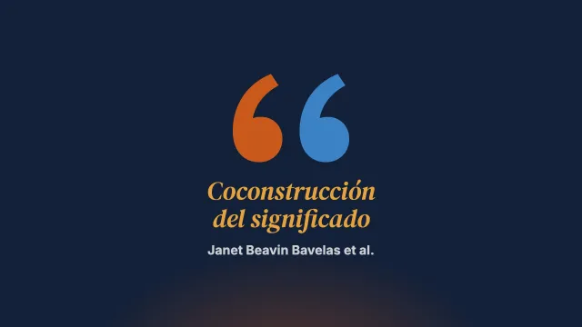 Fundamentos teóricos y empíricos de la coconstrucción del significado en el diálogo
