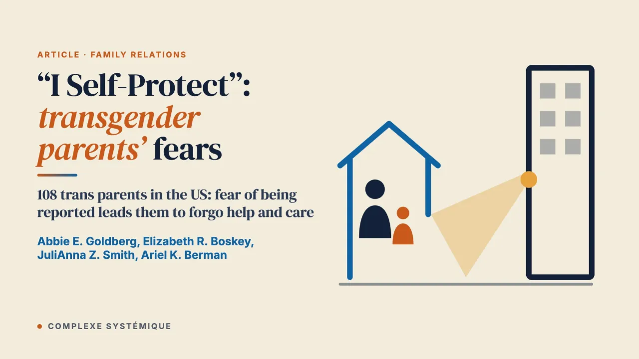 “I Self‐Protect to Avoid Child Protection”: Transgender Parents' Fears of Help‐Seeking and Social Service Systems
