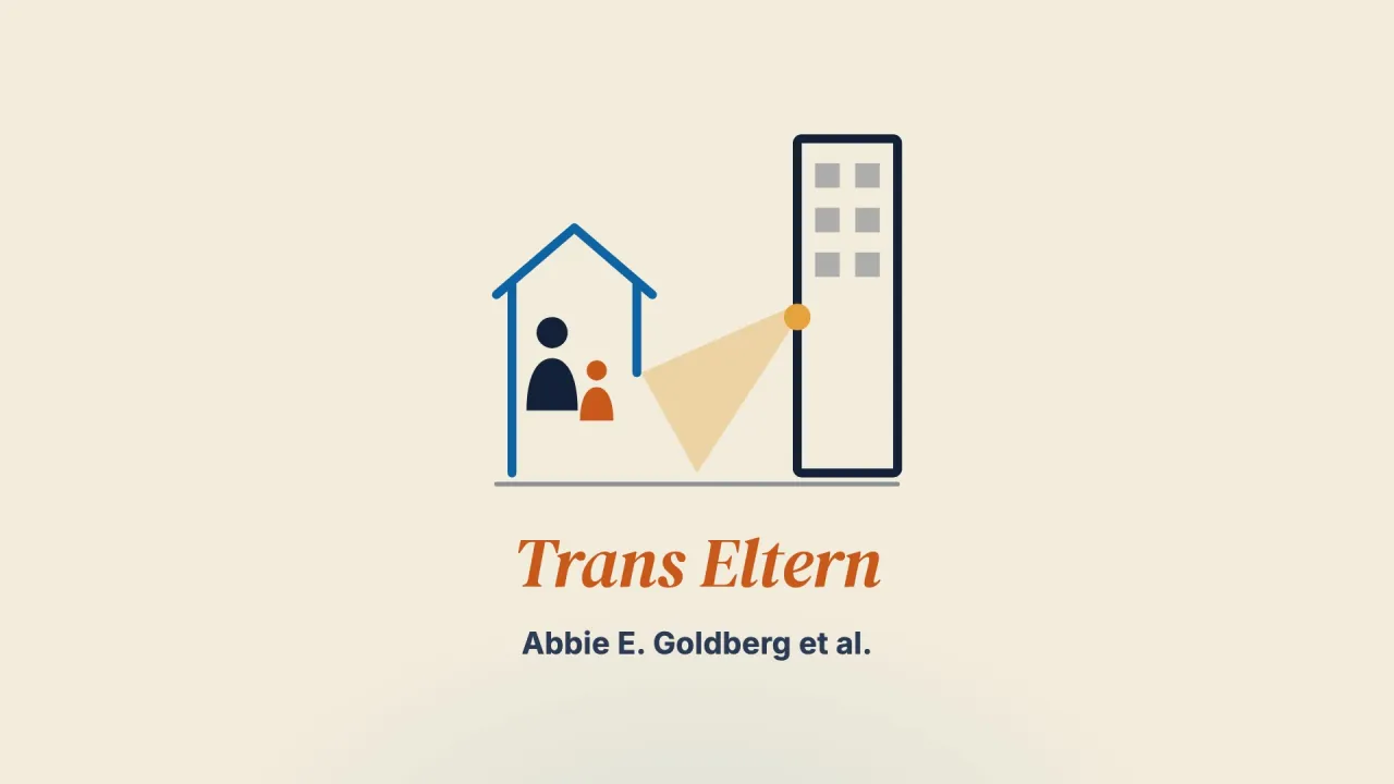 „Ich schütze mich selbst, um dem Kinderschutz zu entgehen“: Ängste trans Eltern vor Hilfesuche und sozialen Diensten