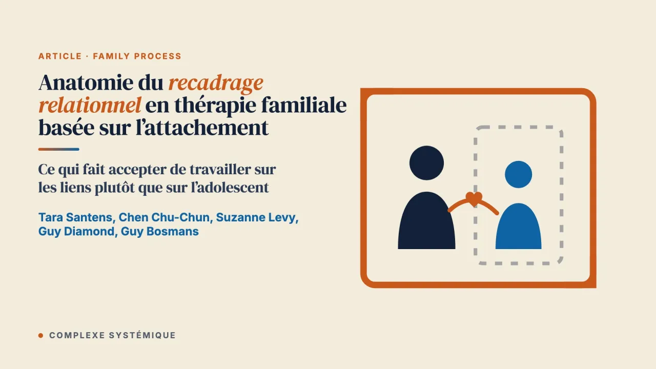 Anatomie du recadrage relationnel en thérapie familiale basée sur l’attachement