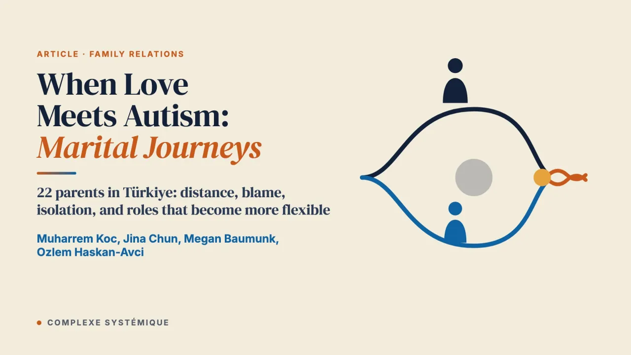 When Love Meets Autism: Marital Journeys of Turkish Parents Navigating Cultural Expectations and Family Transformation