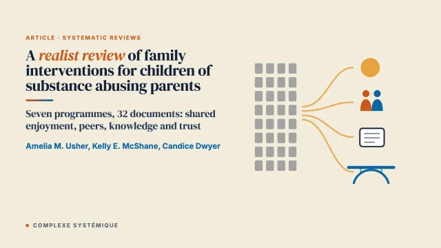 A realist review of family-based interventions for children of substance abusing parents