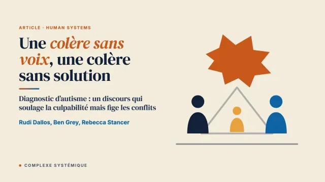 Une colère sans voix, une colère sans solution : processus triadiques parents-enfant et expérience de prendre soin d’un enfant ayant un diagnostic d’autisme