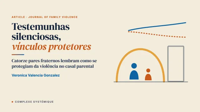 Testemunhas silenciosas, vínculos protetores: memórias fraternas e comportamentos de proteção em lares afetados pela violência por parceiro íntimo