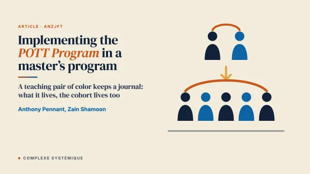 Reflections on Implementing the POTT Program in a Master's Clinical Program