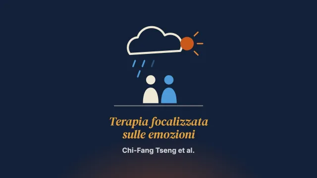 Esplorare l’efficacia della terapia focalizzata sulle emozioni per i sintomi depressivi e il disagio relazionale nelle coppie di Taiwan: uno studio pragmatico a braccio singolo