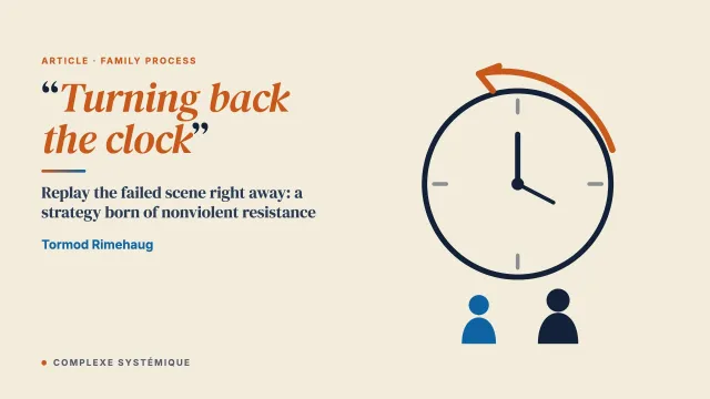 “Turning back the clock”: A positive strategy for changing unacceptable youth behavior
