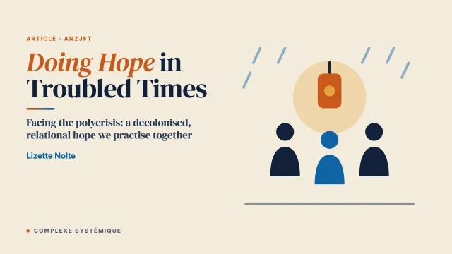Doing Hope in Troubled Times