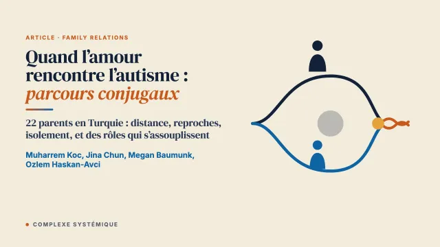 Quand l’amour rencontre l’autisme : parcours conjugaux de parents en Turquie entre attentes culturelles et transformation familiale
