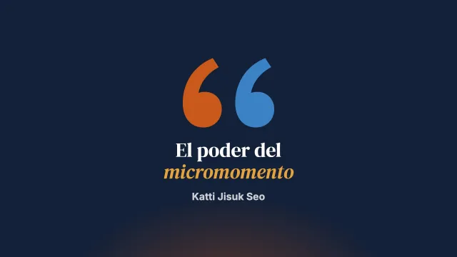 El destello de luz en el cristal roto, o el poder del micromomento