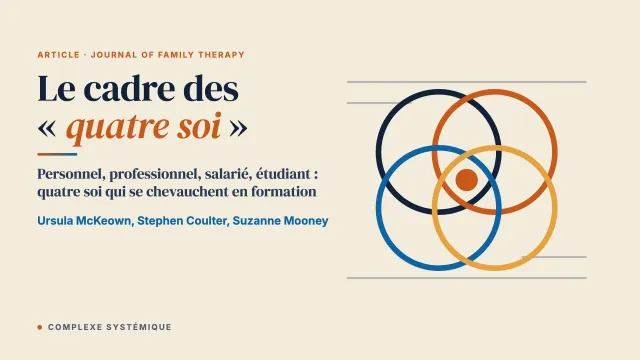 Le cadre des « quatre soi » pour favoriser le développement personnel et professionnel (DPP) dans la formation qualifiante en psychothérapie systémique