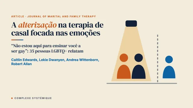 “Não estou aqui para ensinar você a ser gay”: experiências de alterização de pessoas LGBTQ+ na terapia de casal focada nas emoções