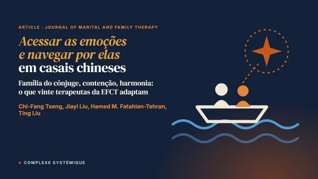Acessar as emoções e navegar por elas em casais chineses: percepções e adaptações de terapeutas da terapia de casal focada nas emoções
