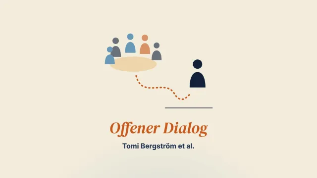 Rückblickende Erfahrungen mit der Behandlung einer ersten psychotischen Episode in Diensten auf Grundlage des Offenen Dialogs: eine qualitative Studie