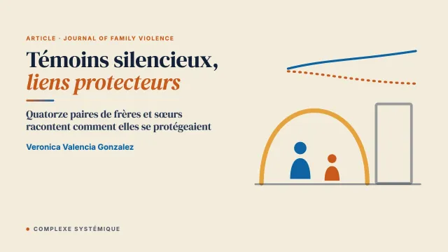 Témoins silencieux, liens protecteurs : souvenirs de fratrie et conduites de protection dans les foyers touchés par la violence entre partenaires intimes