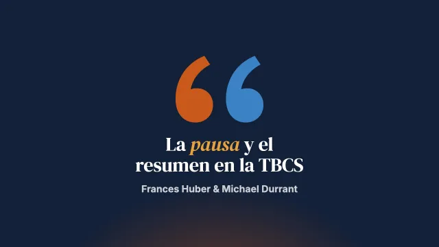 La pausa (y el resumen) en la terapia breve centrada en soluciones: su importancia y la experiencia de las personas consultantes