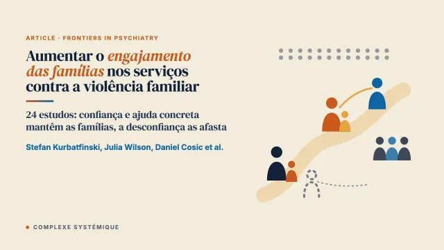 Aumentar o engajamento das famílias nos serviços de enfrentamento da violência familiar: uma revisão realista, conduzida de forma sistemática, das barreiras e dos facilitadores