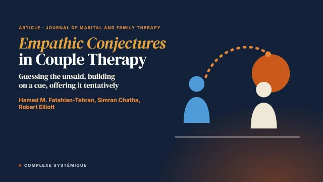 Empathic Conjectures in Emotionally Focused Couple Therapy (EFCT): A Process Microanalytic Study