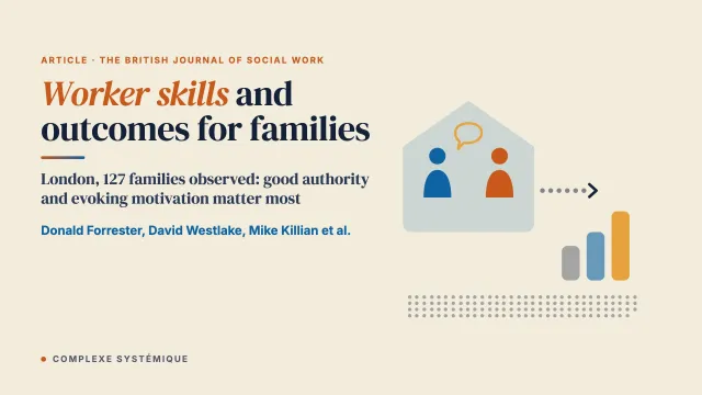 What Is the Relationship between Worker Skills and Outcomes for Families in Child and Family Social Work?