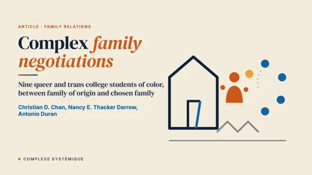 Complex family negotiations among queer and trans college students of color: A narrative inquiry