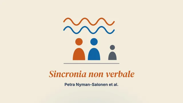 Studiare la sincronia non verbale nella terapia di coppia — osservare la sincronia implicita di postura e movimento