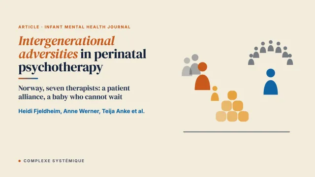 Parenting the parent without losing sight of the child. A qualitative study of therapists’ experiences with intergenerational adversities in perinatal psychotherapy