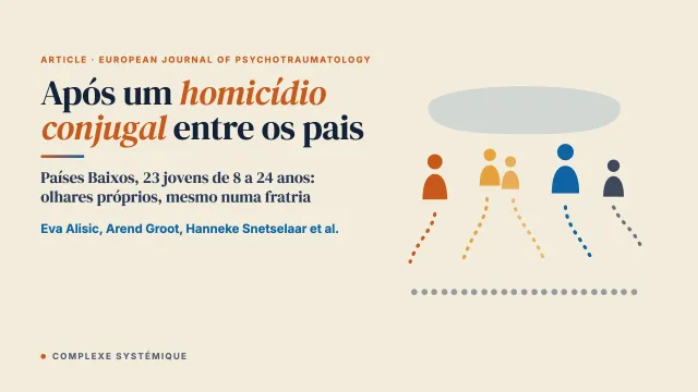 A perspectiva das crianças sobre a vida e o bem-estar após um homicídio conjugal entre os pais