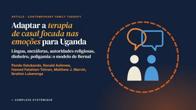 Adaptação culturalmente informada da terapia de casal focada nas emoções e de sua formação para uma população ugandense