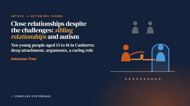 Close Relationships Despite the Challenges: Sibling Relationships and Autism