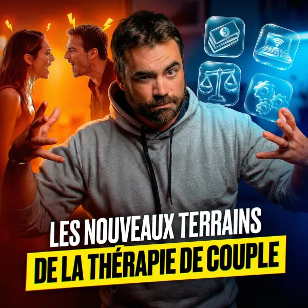 Produit Les nouveaux terrains de la Thérapie de Couple : Travail, Argent, Tâches et Co-Existence Image