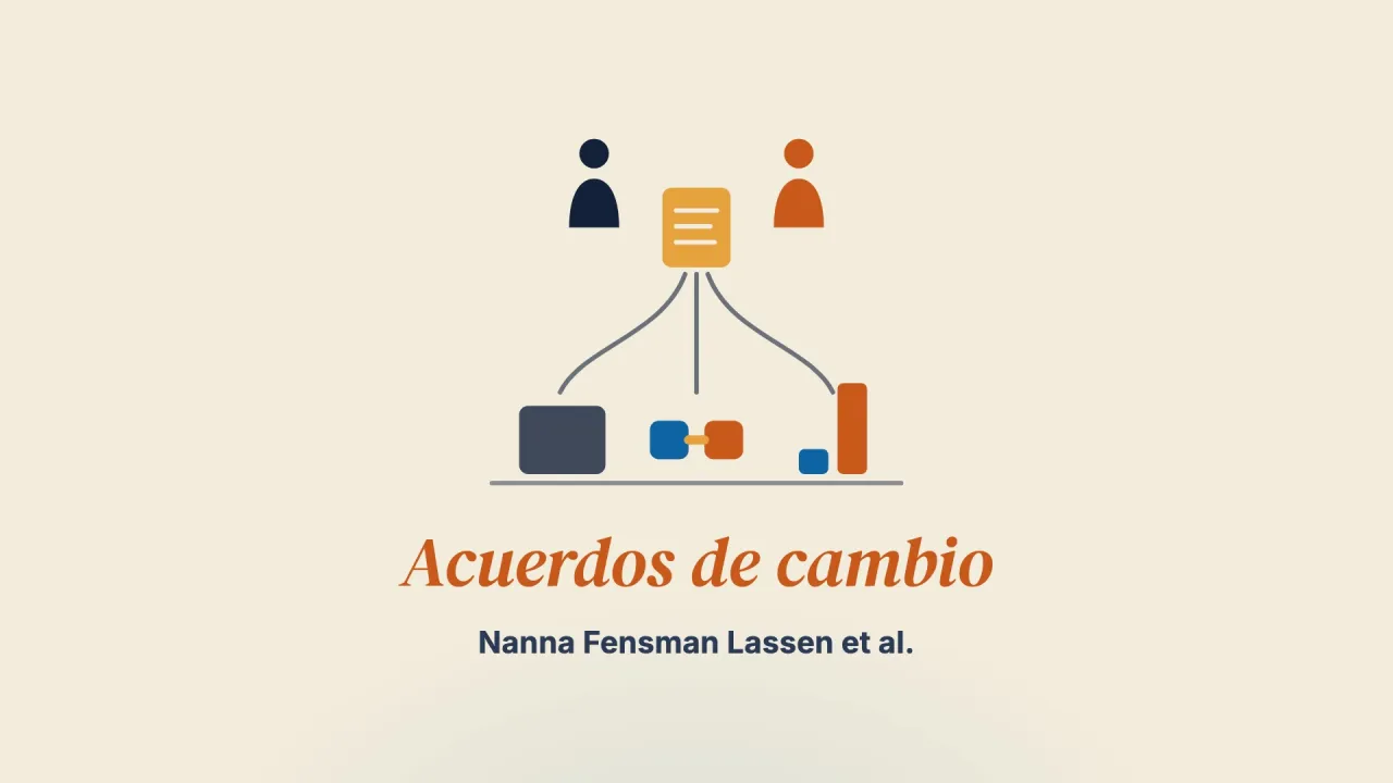 «Uno puede tener todo tipo de buenas intenciones, pero a veces, en la vida cotidiana, las cosas salen de otra manera»: los acuerdos de cambio en la vida cotidiana de las parejas