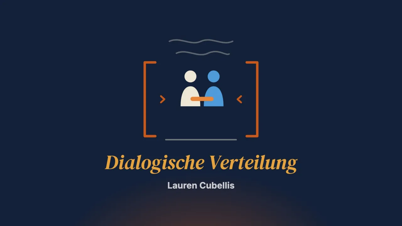 Arbeiten im Tandem: die dialogische Verteilung klinischer Verantwortung