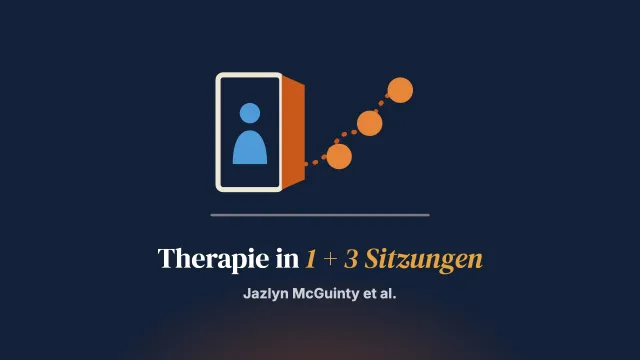 Walk-in-Klinik und Kurzzeittherapie integrieren, um Behandlungsergebnisse zu verbessern: eine Intervention in 1 + 3 Sitzungen für junge Menschen mit Angst und Depression