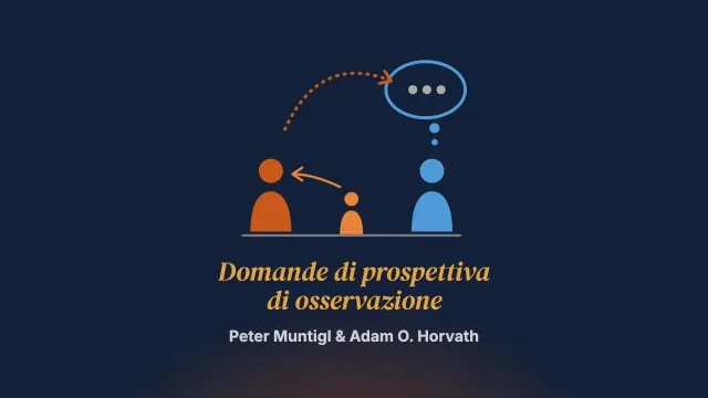 Uso strategico delle domande di prospettiva di osservazione nella terapia di coppia