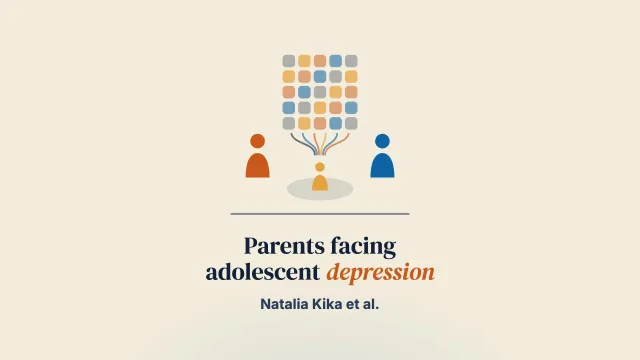 Parents’ experiences of their adolescent child’s depression: a qualitative systematic review and meta-synthesis