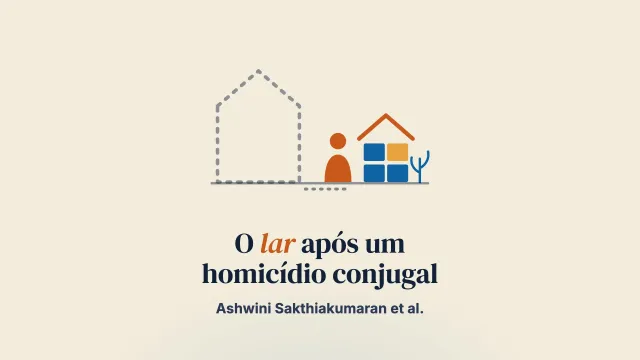 O lar depois de um homicídio conjugal: a experiência de crianças e jovens
