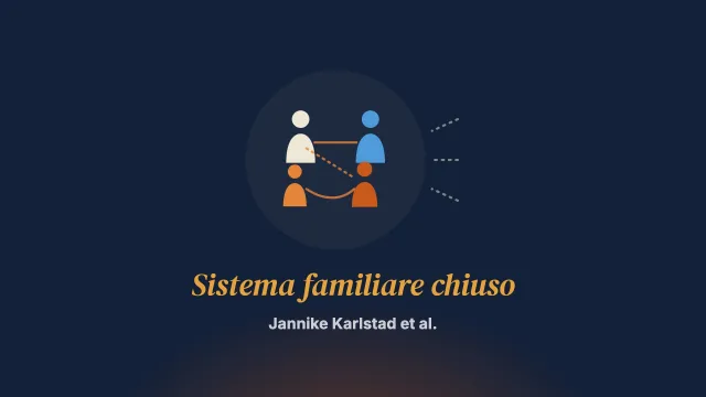 «Mantenere l’equilibrio all’interno di un sistema familiare chiuso»: uno studio di grounded theory su come la vita familiare risente di un disturbo alimentare di uno dei suoi membri