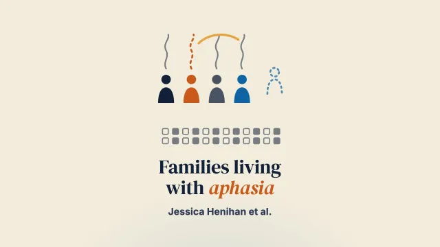 Family Therapy as an Intervention for Adults With Aphasia and Other Communication Disabilities After Acquired Brain Injury: A Scoping Review