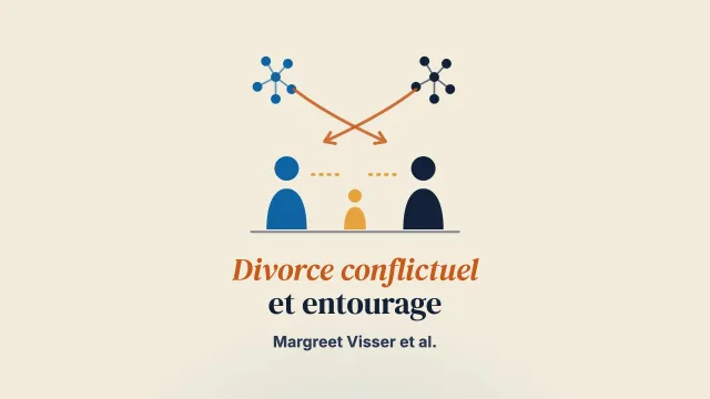 « Je ne te pardonnerai jamais » : divorce très conflictuel, réseau social et conflits de coparentalité