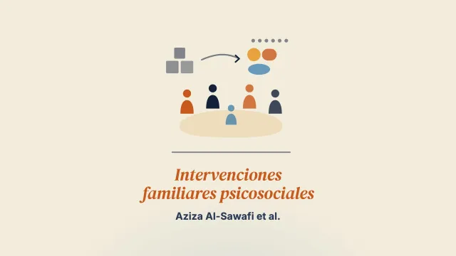 Intervenciones familiares psicosociales para familiares de personas con trastornos psicóticos en el mundo árabe: revisión sistemática