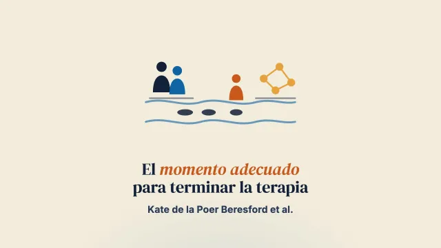 ¿Cuándo es el momento adecuado para terminar la terapia familiar para la anorexia nerviosa (FT‐AN)?: un estudio cualitativo de las experiencias de jóvenes